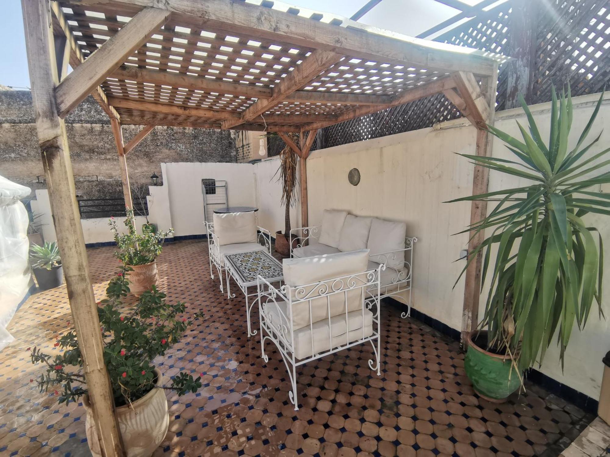 Riad Avec Terrasse Privee Et Piscine Partagee A 300M Fès Extérieur photo