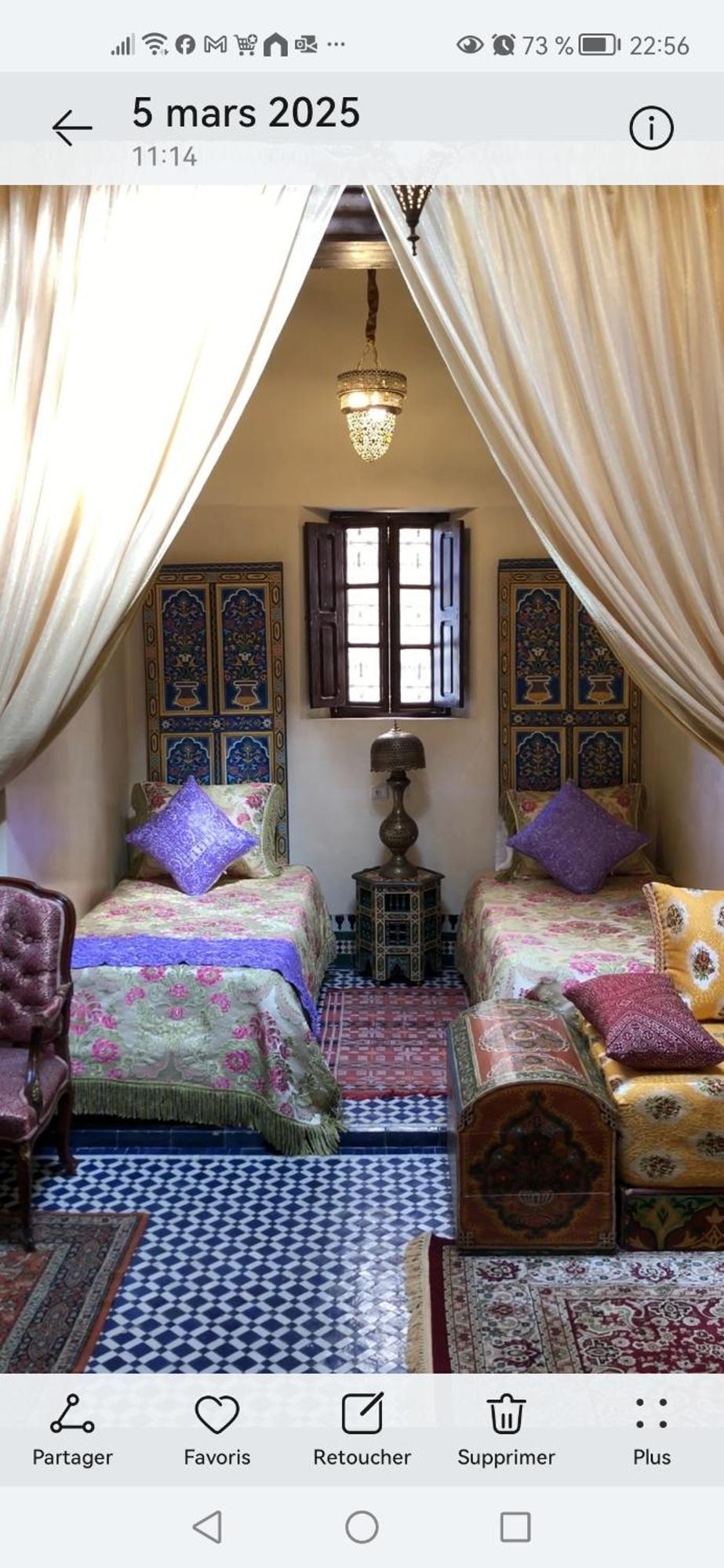 Riad Avec Terrasse Privee Et Piscine Partagee A 300M Fès Extérieur photo